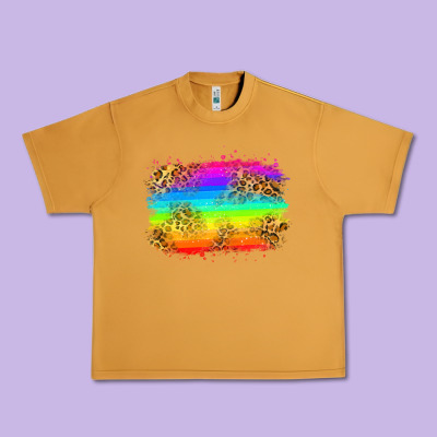 Pride Flag Urban Heavy Tee Designed By Zillion Design Studio