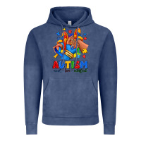 Vintage Denim Autism accept love understand afro girl sneakers Vintage Hoodie - RanaPortraitStore