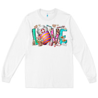 White love easter day nurse Long Sleeve Tee - RacoonDesign