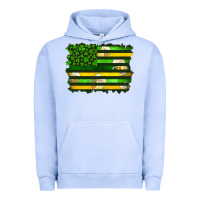 Pigment Grape Ice st patrick's day american flag Urban Hoodie - Artiststas