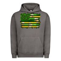 Pigment Tornado st patrick's day american flag Urban Hoodie - Artiststas