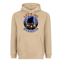 Mushroom let's go brandon bigfoot Heavyweight Hoodie - Jasminsmagicworld