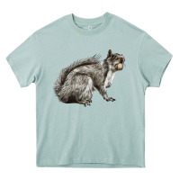Gray Squirrel Heavy Core Tee | Teevron