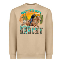Mushroom sometimes fancy always ranchy Heavyweight Sweatshirt - texasbilliewilder