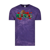 Cloud Purple mexicana Vintage Tee - texasbilliewilder