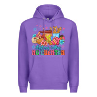 Purple christmas calories no cuentan mexican Premium Hoodie - MaliasSmallBusiness