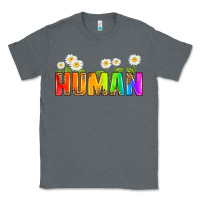 Charcoal Heather human Classic Tee - HRA Design Shop