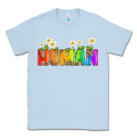 Dusty Blue human Classic Tee - HRA Design Shop