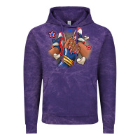 Cloud Purple Baseball afro girl sneakers Vintage Hoodie - RanaPortraitStore