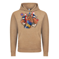 Vintage Coffee Baseball afro girl sneakers Vintage Hoodie - RanaPortraitStore