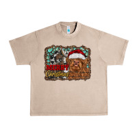 French Oak merry Christmas highland cow Urban Heavy Tee - RanaPortraitStore