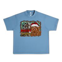 Pebble Blue merry Christmas highland cow Urban Heavy Tee - RanaPortraitStore