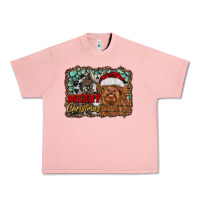 Salmon merry Christmas highland cow Urban Heavy Tee - RanaPortraitStore
