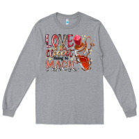 Heather Grey love is the closet thing to magic Long Sleeve Tee - RacoonDesign