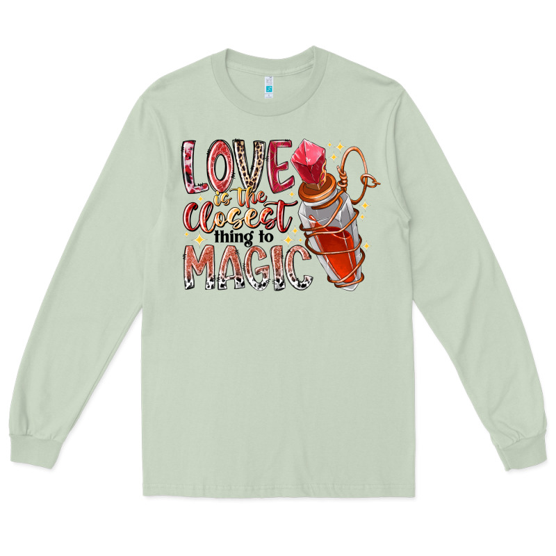 Love Is The Closet Thing To Magic Long Sleeve Tee by RacoonDesign | Teevron