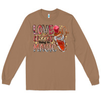 Toasted Coconut love is the closet thing to magic Long Sleeve Tee - RacoonDesign