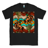 Black native american aztec seamless pattern 5 Classic Tee - BundleAndBundleShop