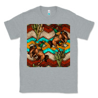 Heather Grey native american aztec seamless pattern 5 Classic Tee - BundleAndBundleShop