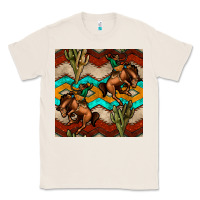 Natural native american aztec seamless pattern 5 Classic Tee - BundleAndBundleShop