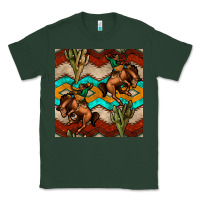 Sports Green native american aztec seamless pattern 5 Classic Tee - BundleAndBundleShop