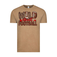 Vintage Coffee wild about football Vintage Tee - Zillion Design Studio