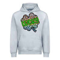 Heather Grey lucky st patrick s day Urban Hoodie - Artiststas