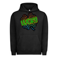 Pigment Black lucky st patrick s day Urban Hoodie - Artiststas