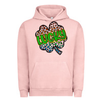 Pigment Salmon lucky st patrick s day Urban Hoodie - Artiststas