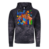 Cloud Black Be a kind sole Autism afro girl sneakers Vintage Hoodie - RanaPortraitStore