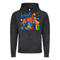 Be A Kind Sole Autism Afro Girl Sneakers Vintage Hoodie | Teevron