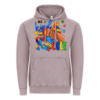 Vintage Zinc Be a kind sole Autism afro girl sneakers Vintage Hoodie - RanaPortraitStore