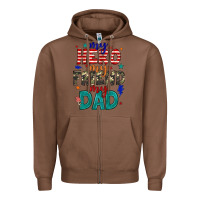 Chestnut my hero my friend my dad Zipper Hoodie - JahusDesignShop