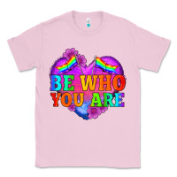 Bubblegum Pink be who you are Classic Tee - HRA Design Shop