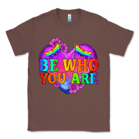 Chestnut be who you are Classic Tee - HRA Design Shop
