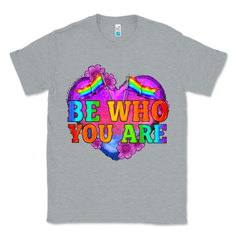 Be Who You Are Classic Tee by HRA Design Shop | Teevron