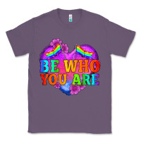 Lavender be who you are Classic Tee - HRA Design Shop