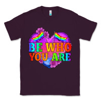 Plum be who you are Classic Tee - HRA Design Shop