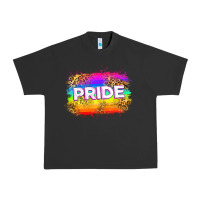 Pigment Black pride flag Urban Heavy Tee - Zillion Design Studio