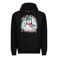 Black 'tis the season to be freezing Premium Hoodie - MaliasSmallBusiness