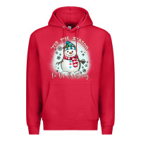Cardinal 'tis the season to be freezing Premium Hoodie - MaliasSmallBusiness