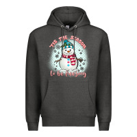 Charcoal Heather 'tis the season to be freezing Premium Hoodie - MaliasSmallBusiness