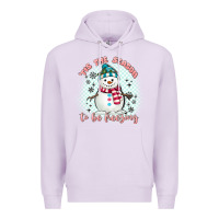 Lilac 'tis the season to be freezing Premium Hoodie - MaliasSmallBusiness