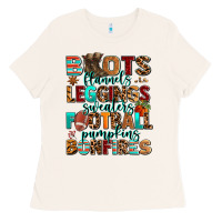 Bone boots flannels Ladies Tee - AdoDesignShop