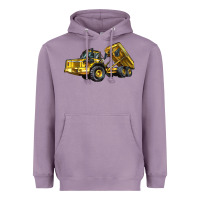 Lavender Articulated Hauler Heavyweight Hoodie - LillyAllenDesigns