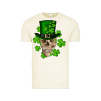 Vintage Arctic st. patrick's day skull Vintage Tee - RanaPortraitStore