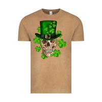Vintage Camel st. patrick's day skull Vintage Tee - RanaPortraitStore