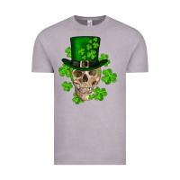 Vintage Zinc st. patrick's day skull Vintage Tee - RanaPortraitStore