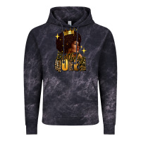 Cloud Black Birthday queen afro girl Vintage Hoodie - RanaPortraitStore