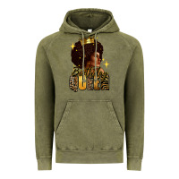 Vintage Olive Birthday queen afro girl Vintage Hoodie - RanaPortraitStore