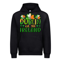 Black dublin ireland st patrick s day Urban Hoodie - Artiststas